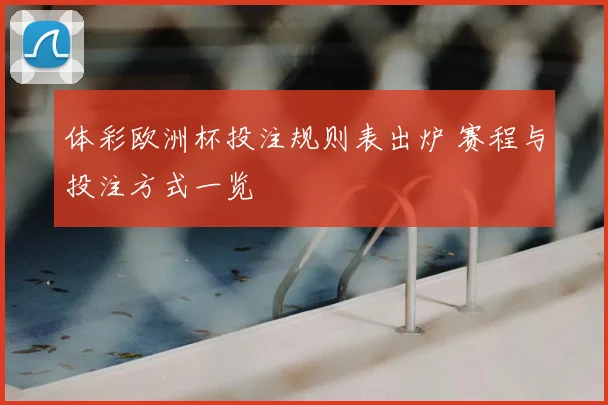 体彩欧洲杯投注规则表出炉 赛程与投注方式一览